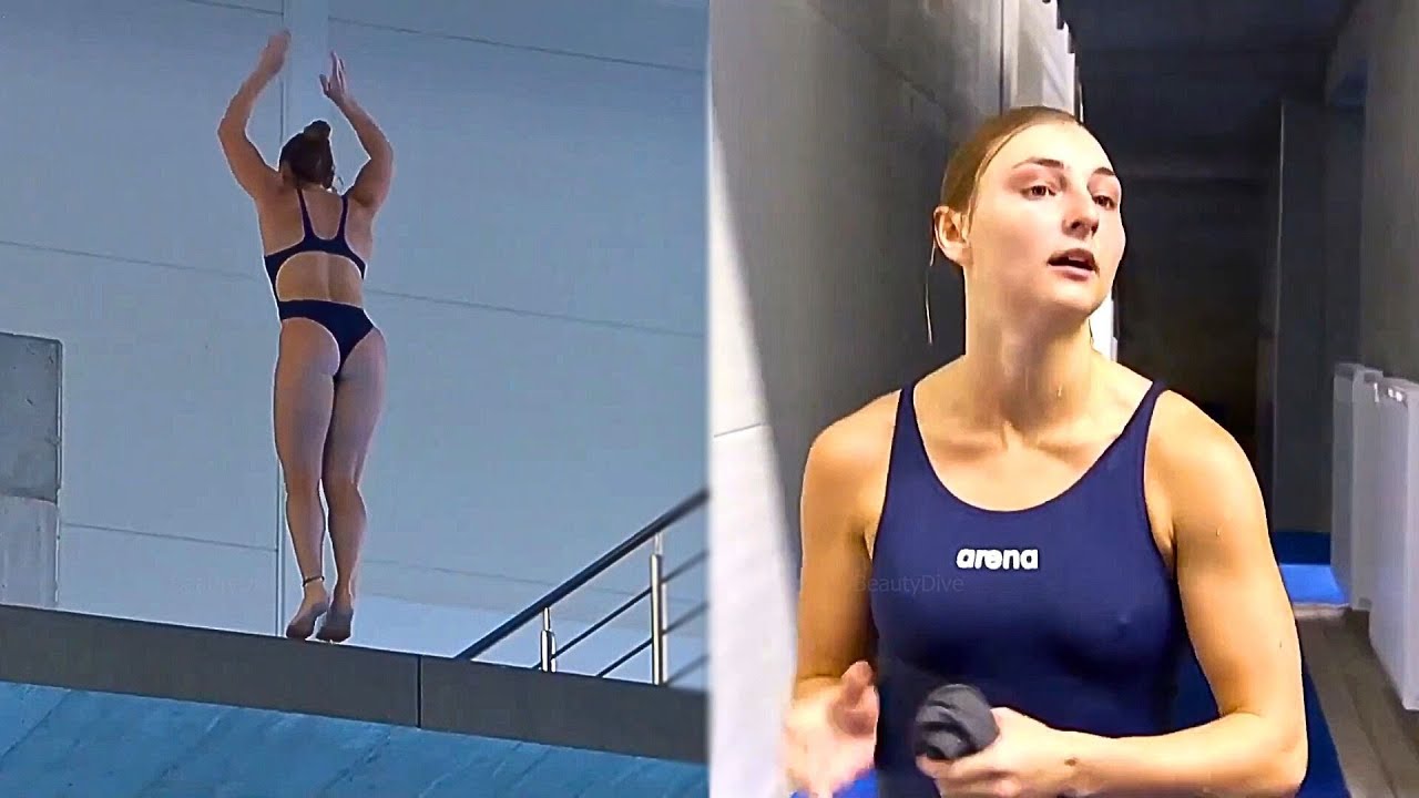 Dzeja Delanija Patrika | Highlights | Women's diving | 10M Platform #diving #sports