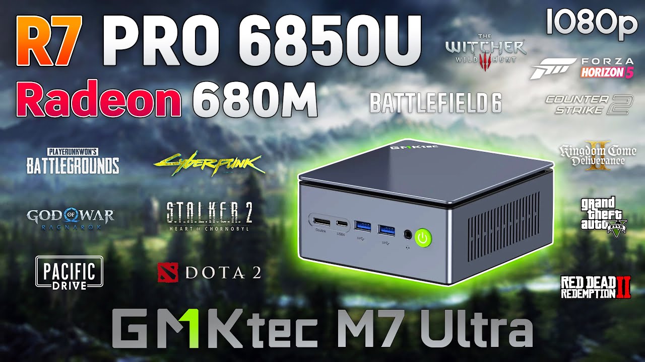 Powerful Budget Gaming Mini PC | GMKtec M7 Ultra
