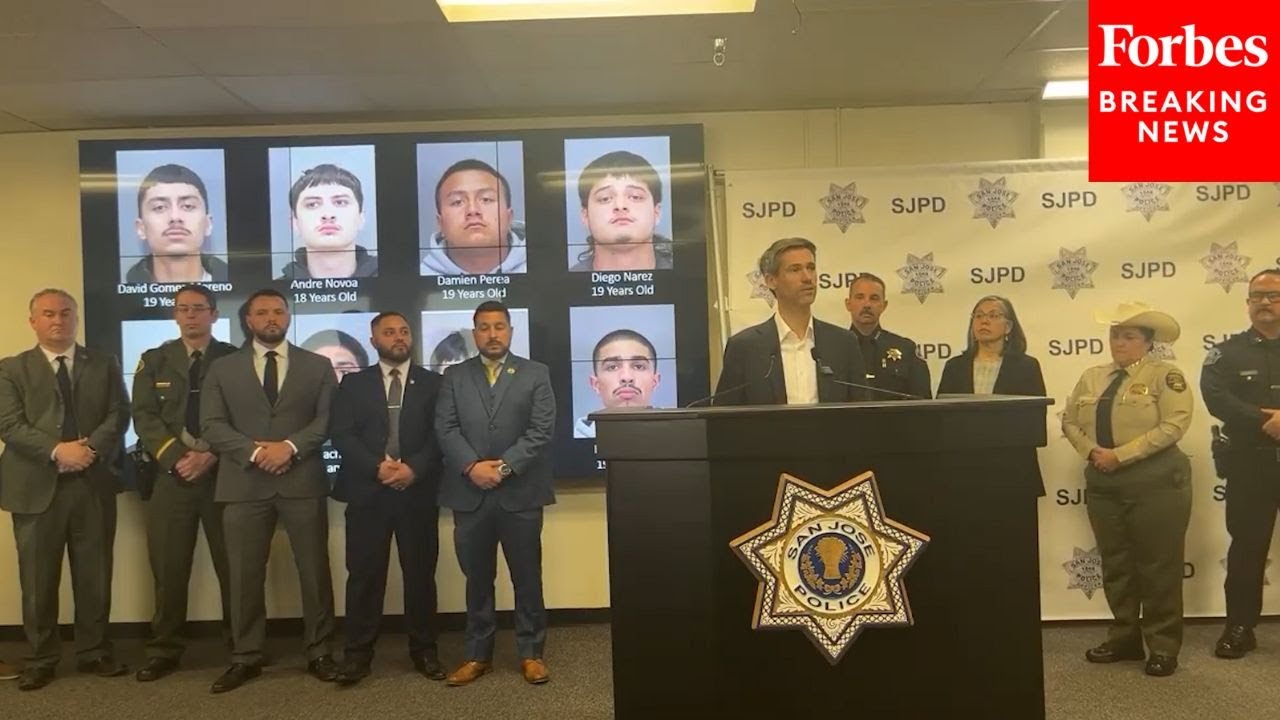 San Jose Law Enforcement Officials Announce An Update And Arrests In A Gang-Related Shooting