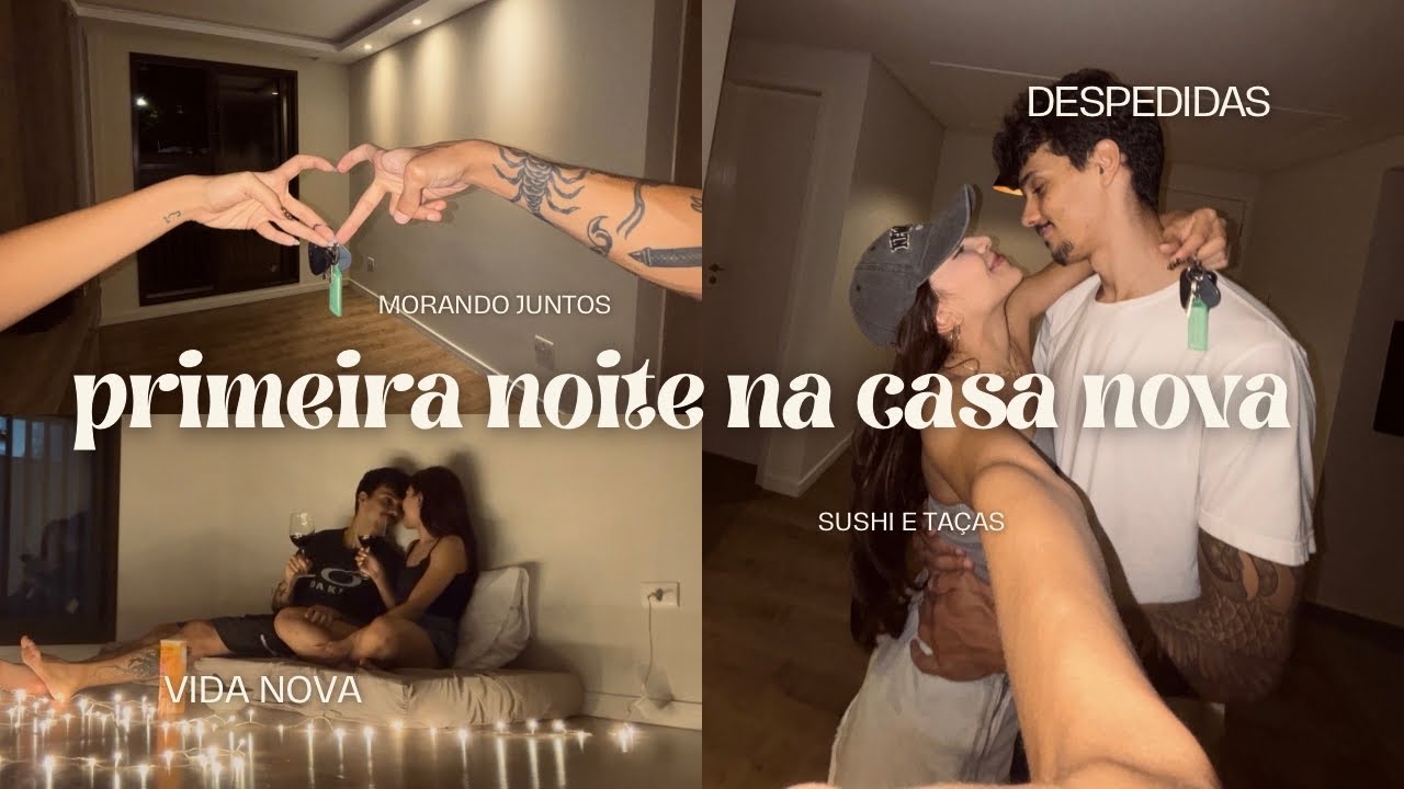 VLOG DI&Aacute;RIO - Primeira noite na casa nova | vida nova, sushi e despedidas&hellip;
