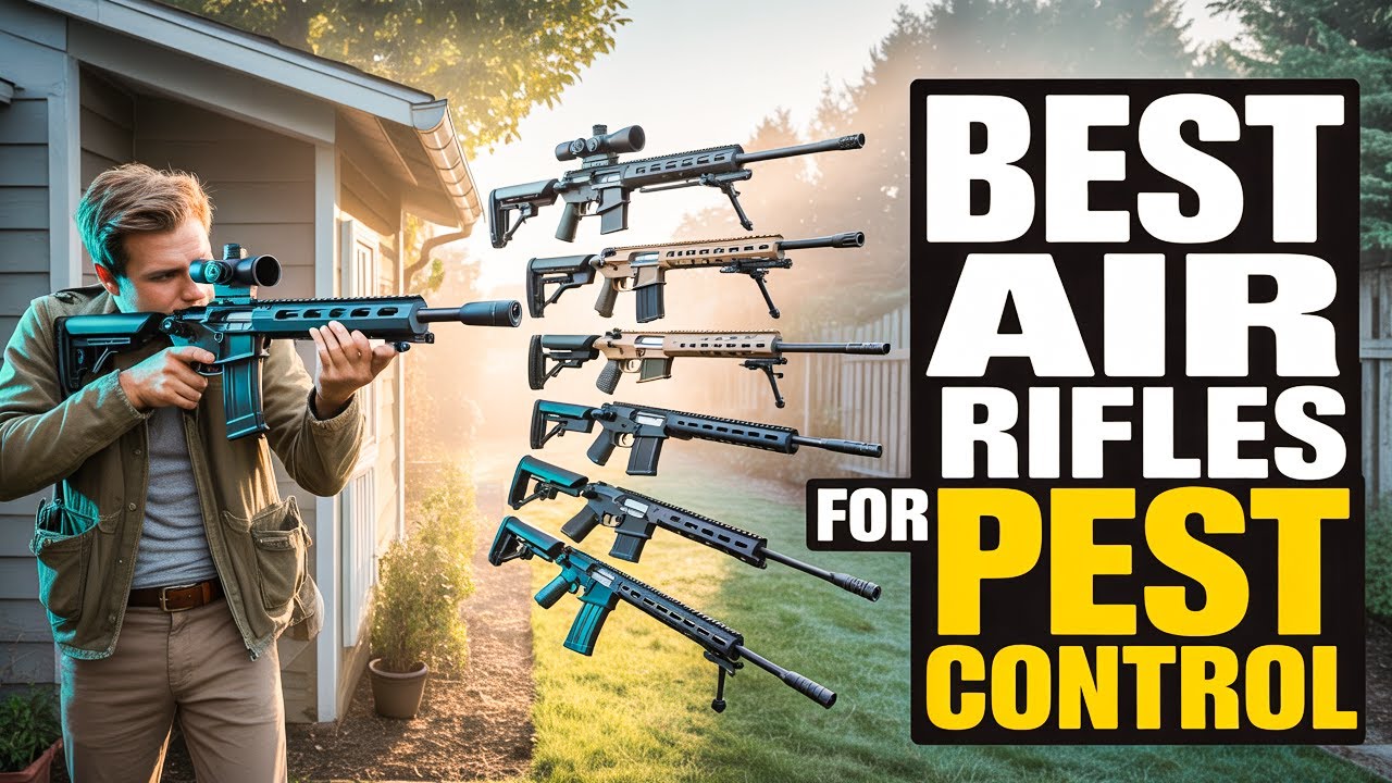 Top 6 Best Air Rifles For Pest Control 2026!🔥🔥