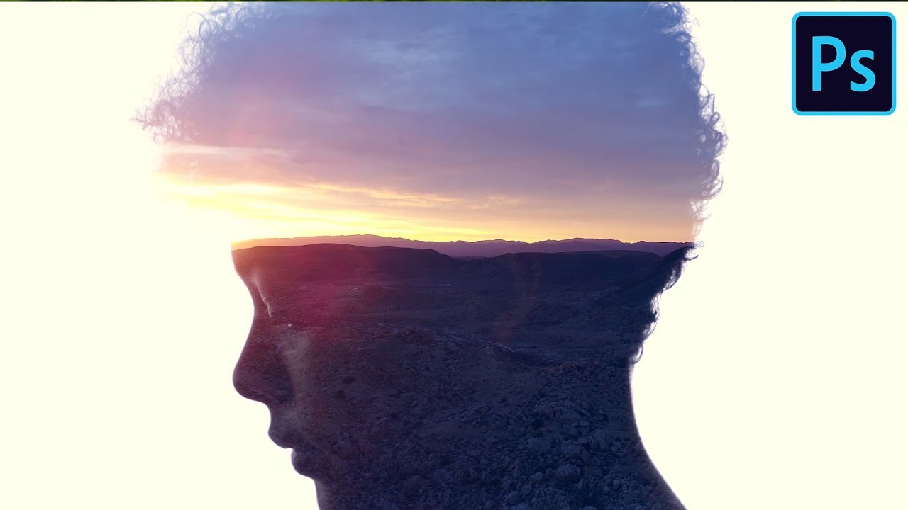 Создание видео с двойной экспозицией в Photoshop