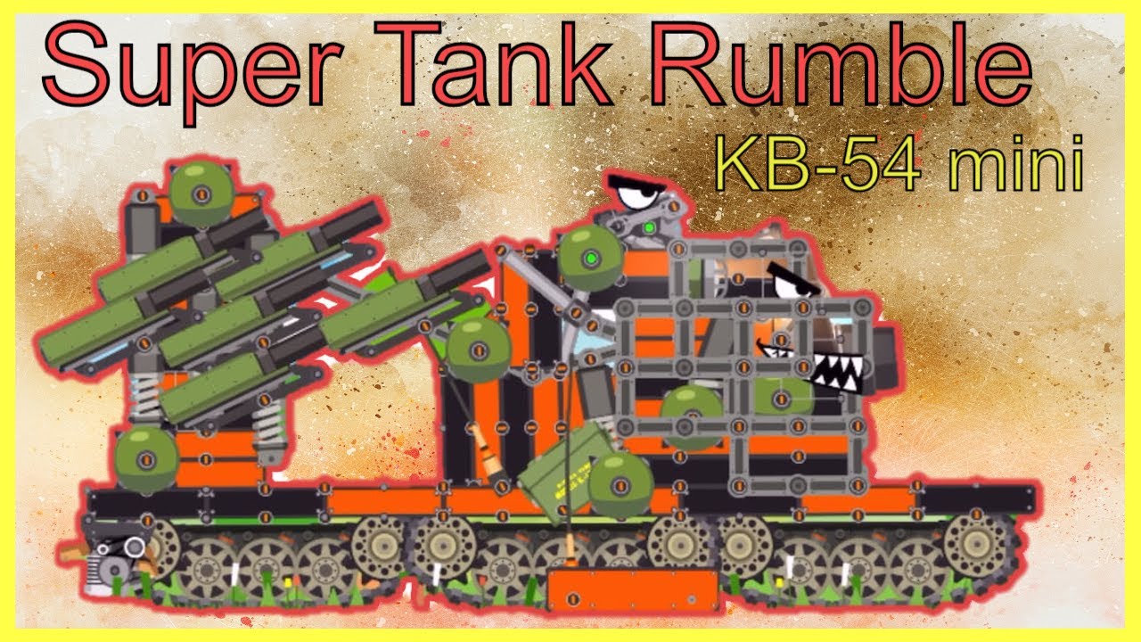 Game xe tăng - Tank KB-54 trong thế giới thép | Super tank rumble | Xe tăng hoạt hình
