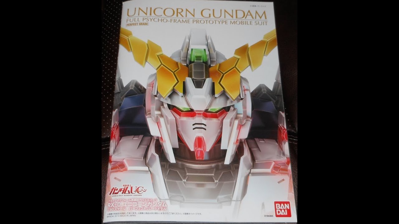 Perfect Grade RX-0 Unicorn Gundam and LED pack Review
