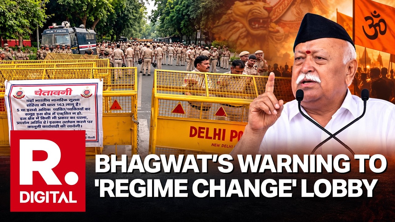 'Regime Change Won't Happen in India': RSS Chief Mohan Bhagwat On 'Storm Blowing In From West'