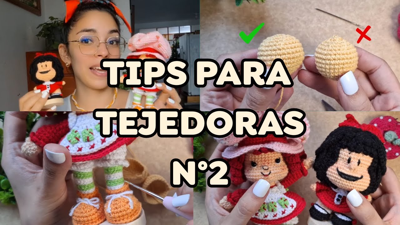Increíbles tips para tejer amigurumis que te facilitarán la vida 