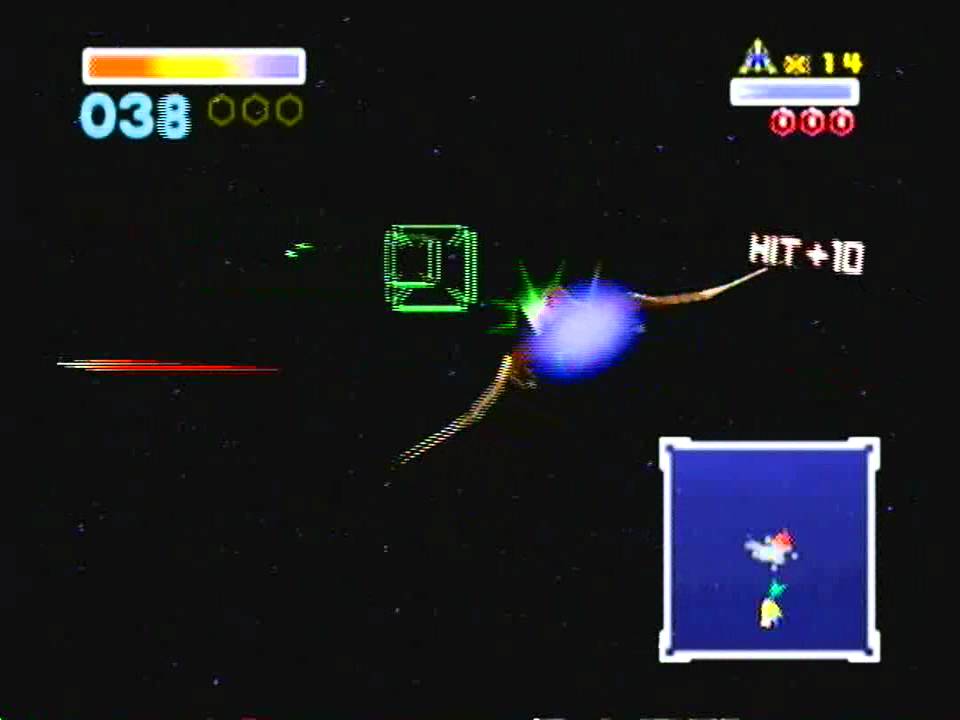 Star Fox 64: Sector Z Stage: Hard Path to Area 6