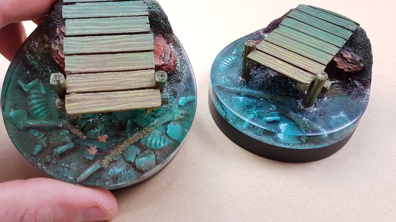EPOXY DIORAMA - The lake dock