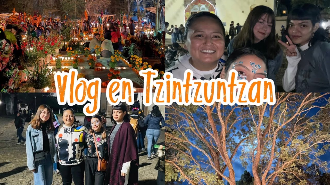 CONOCIENDO TZINTZUNTZAN 🧡vlog día de muertos 