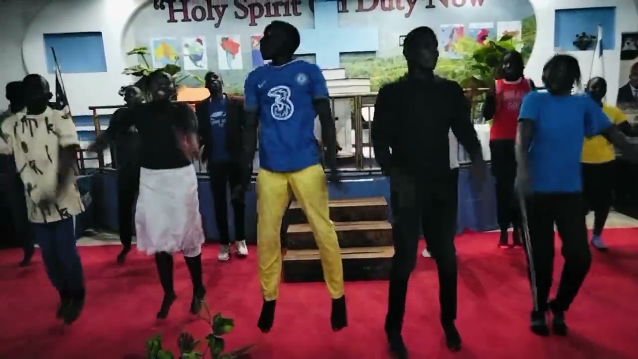 David danced until his clothes were torned