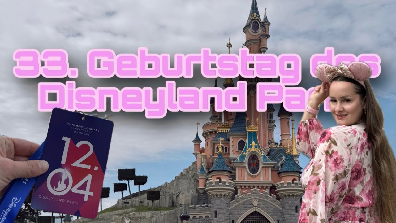 Das Disneyland Paris feiert 33. Geburtstag
