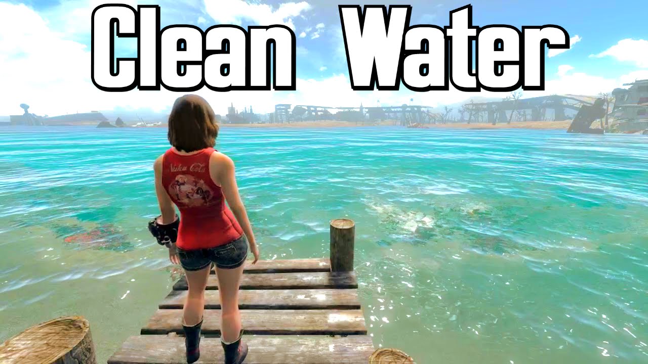 Clean Water of the Commonwealth - Fallout 4 Mod Spotlight - Tropical Water/No Radiation
