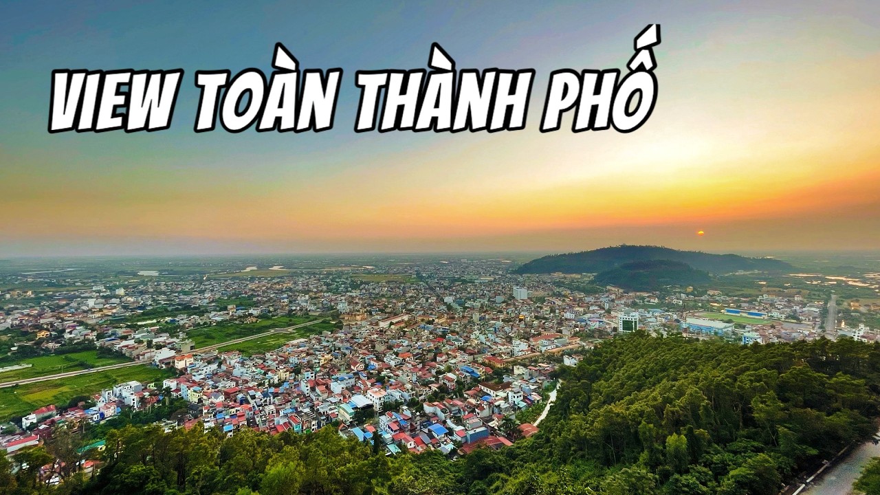 View Toàn Thành Phố Hải Phòng Từ Đồi Thiên Văn | Chạy Xe Khám Phá Kiến An