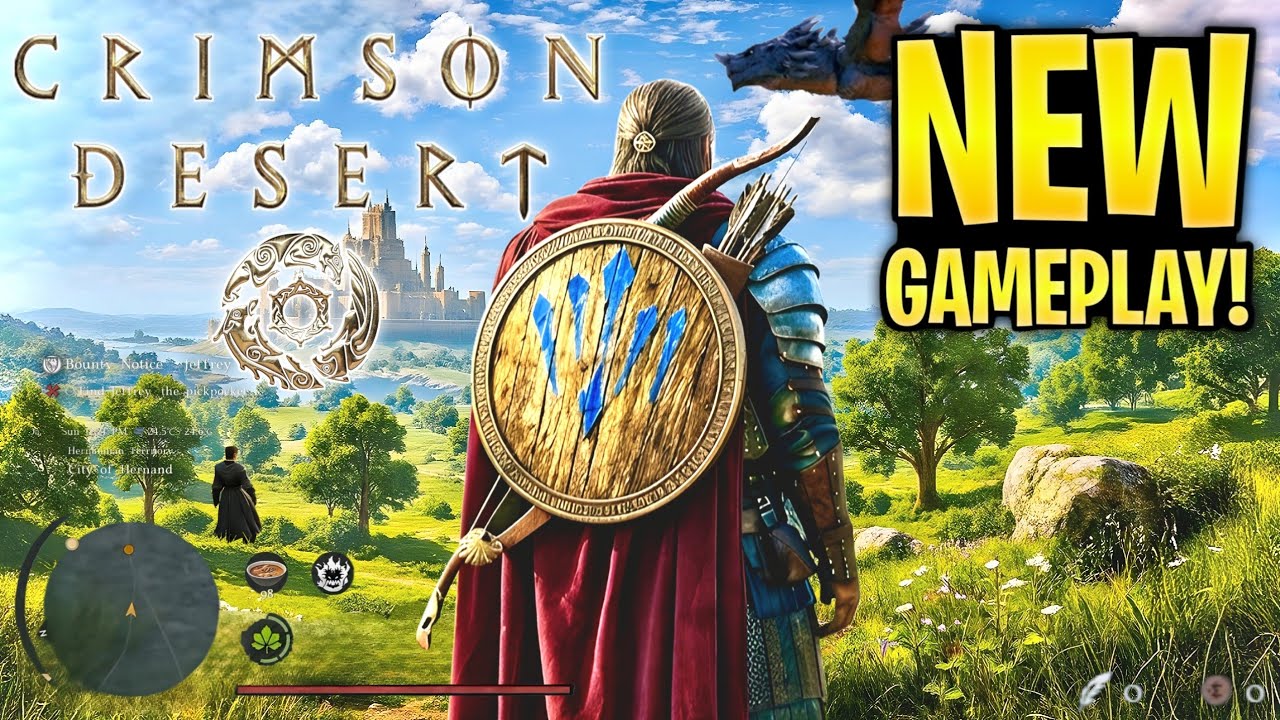 Crimson Desert: новый геймплей (более 30 минут) - PlayStation 5 Pro