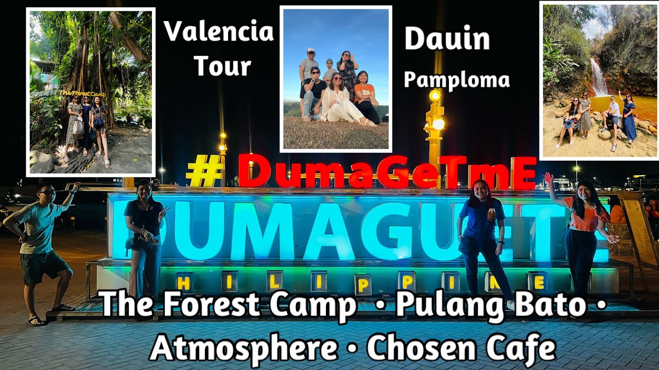 DUMAGUETE 2 DAYS ITINERARY | VALENCIA TOUR | FOREST CAMP | PULANG BATO | ATMOSPHERE