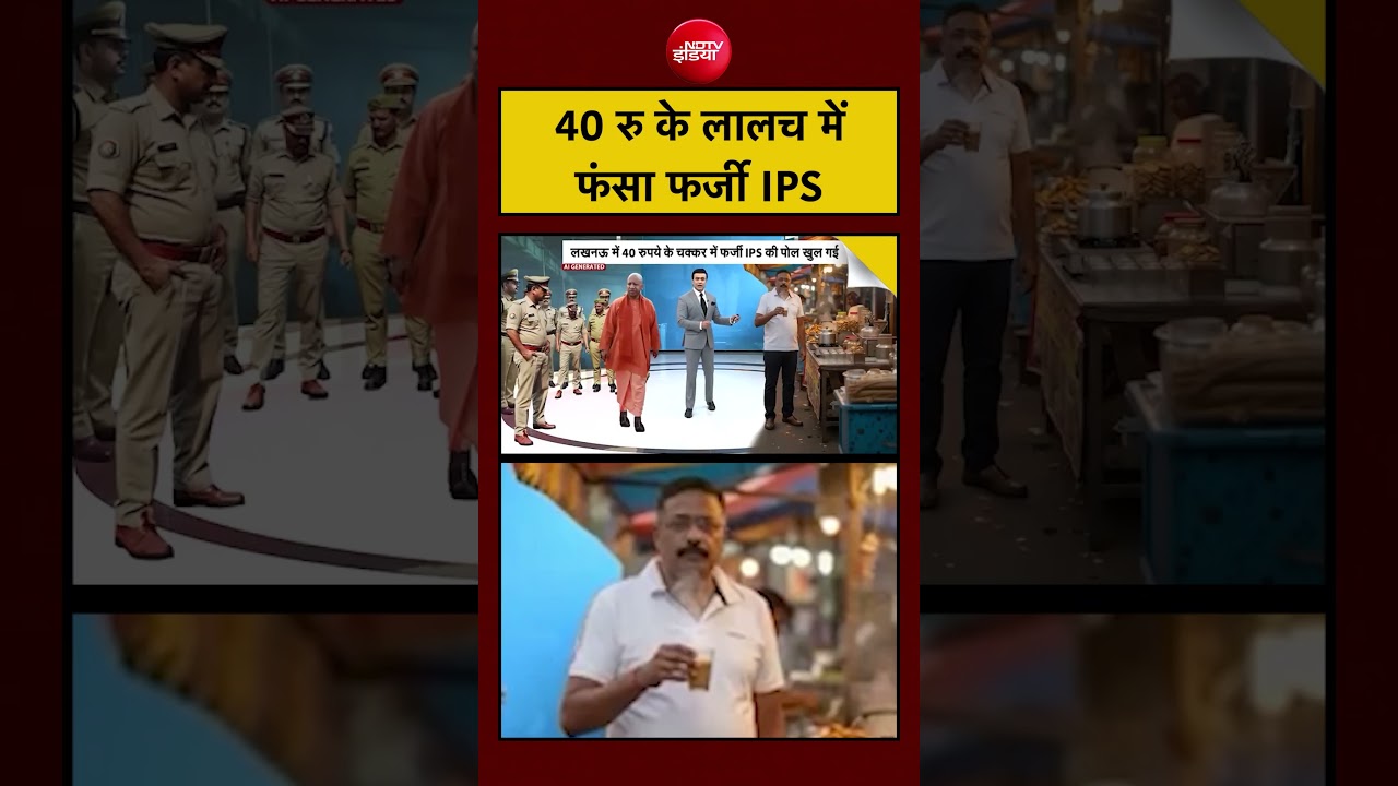 Syed Suhail | UP Elections 2027: 40 रु के लालच में फंसा फर्जी IPS #shorts #yt #lucknow #viral