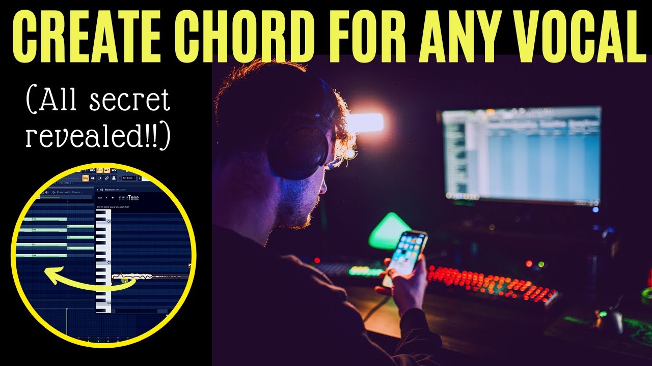 How to Find Chords FOR ANNNYYY SONG!!! (And how to make a complete track start to finish) | HINDI