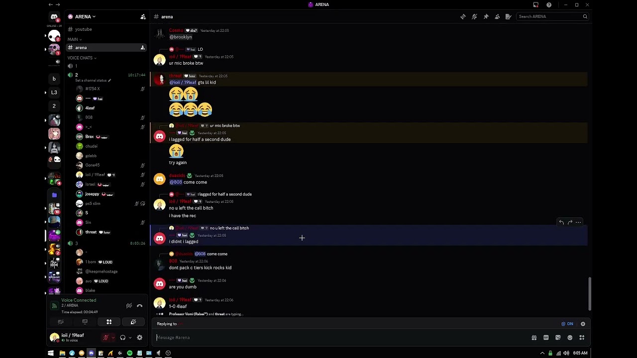 Hope giving Tommy bta (Discord Packing)