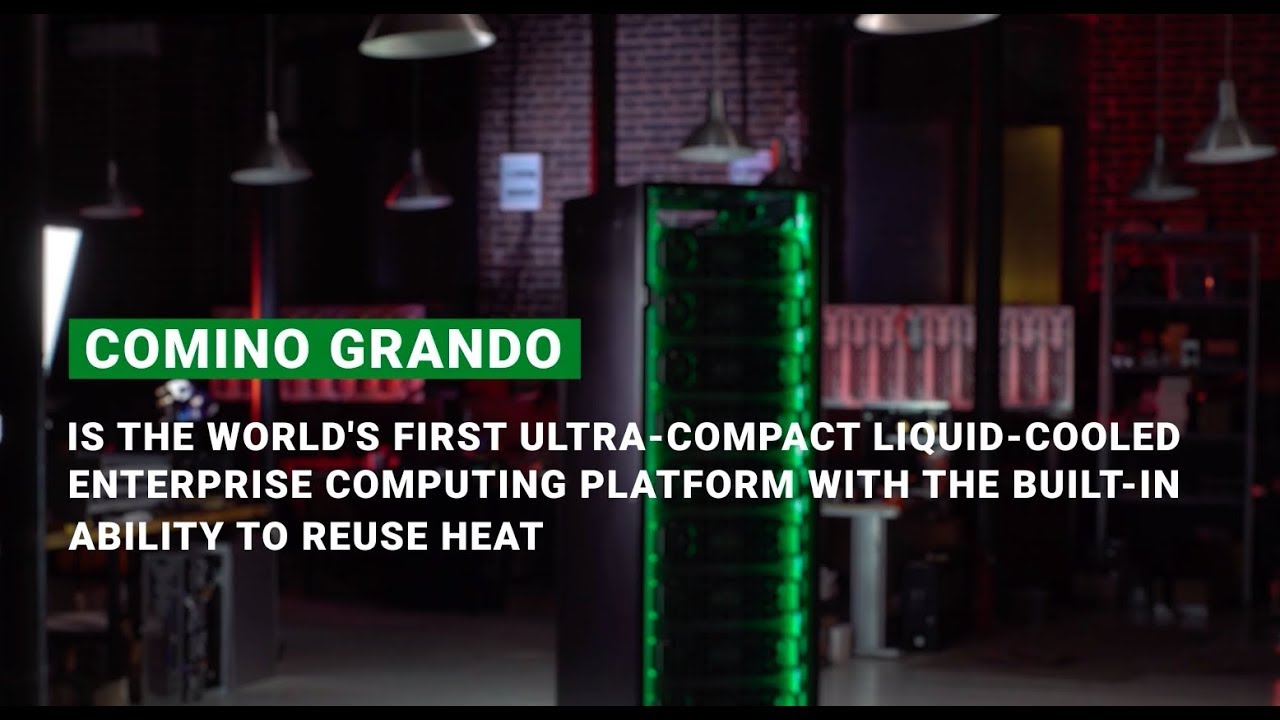 Comino Grando &mdash; the world's first ultra-compact liquid-cooled enterprise computing platform