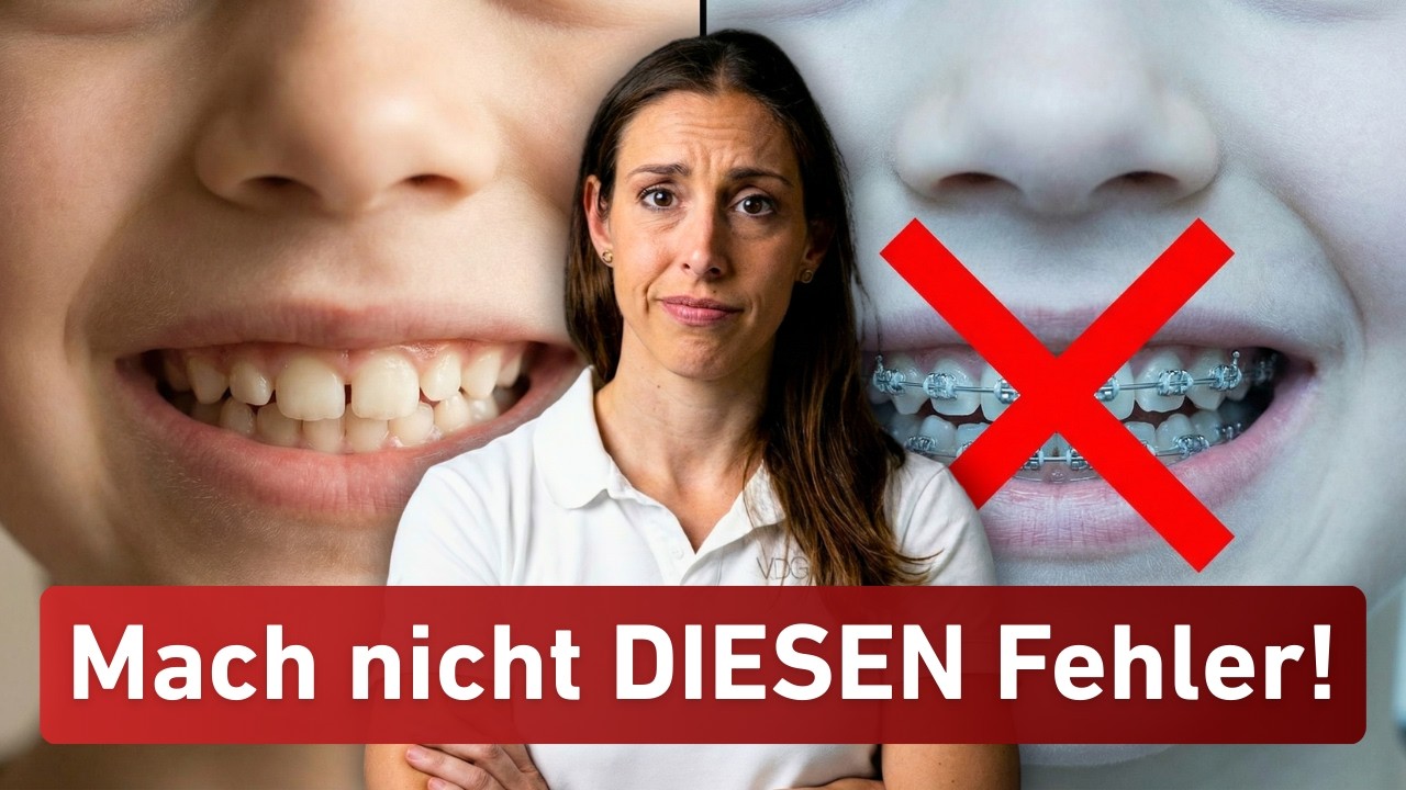 Dein Kind braucht eine Zahnspange? Check ERST das im Mund!