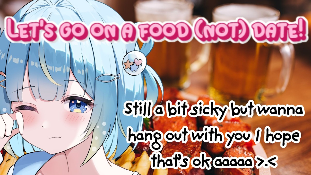 【FOOD WATCHING & CHAT】Scuffy valentines night together... (⸝⸝⩌⸝⸝⩌⸝⸝)🩵【Penny Puffball】