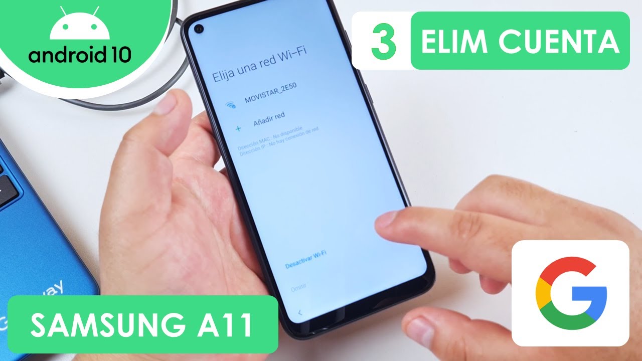 Eliminar Cuenta de Google Samsung Galaxy A11