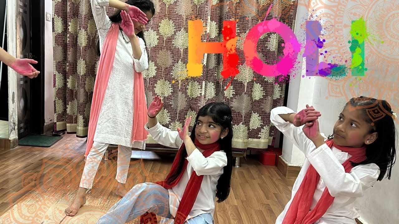 Holiya Mein Ude Re Gulal 🎨 Holi Dance Choreography | Classical Wings Dance Academy 💃