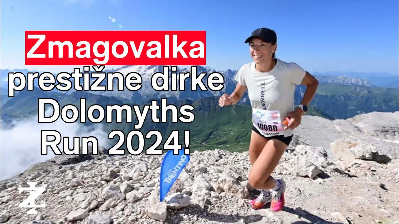 Lucija Krkoč  - zmagovalka Dolomyths Run 2024 | 027