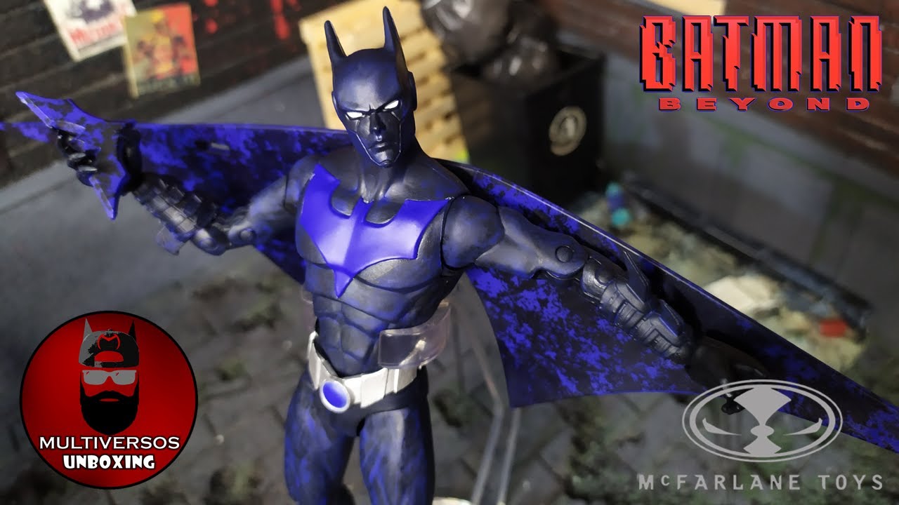 Unboxing +Review Inque' As Batman Beyond McFarlane Toys DC Multiverse en español