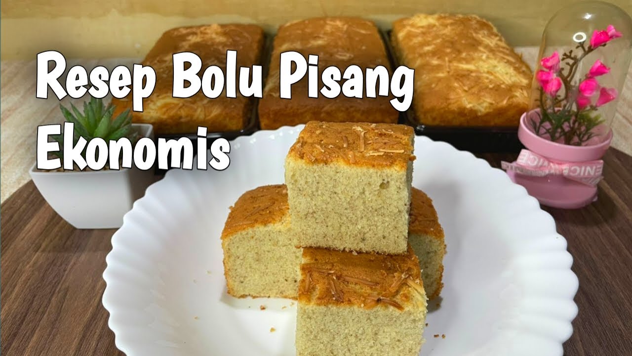 Terlaris !!! Resep Bolu Pisang Ekonomis Cocok Untuk Jualan