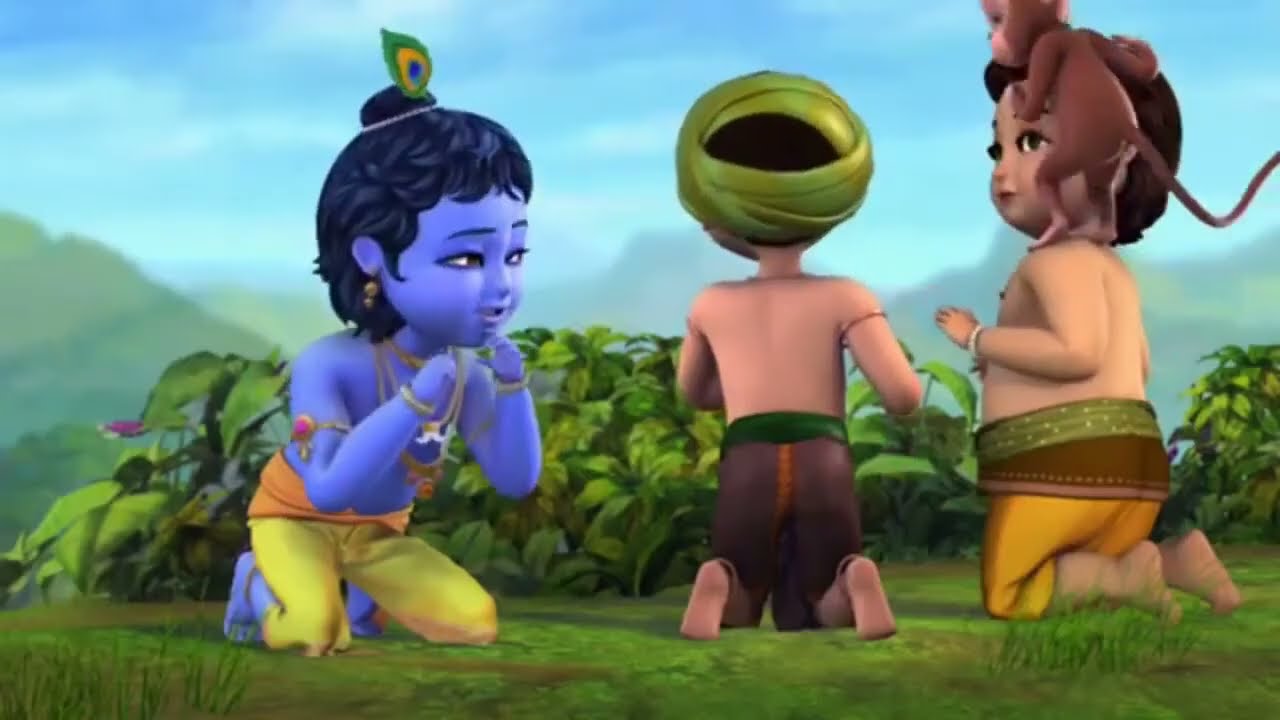 Little krisna Episode 7 Melawan Iblis keledai   Bahasa Indonesia Full HD