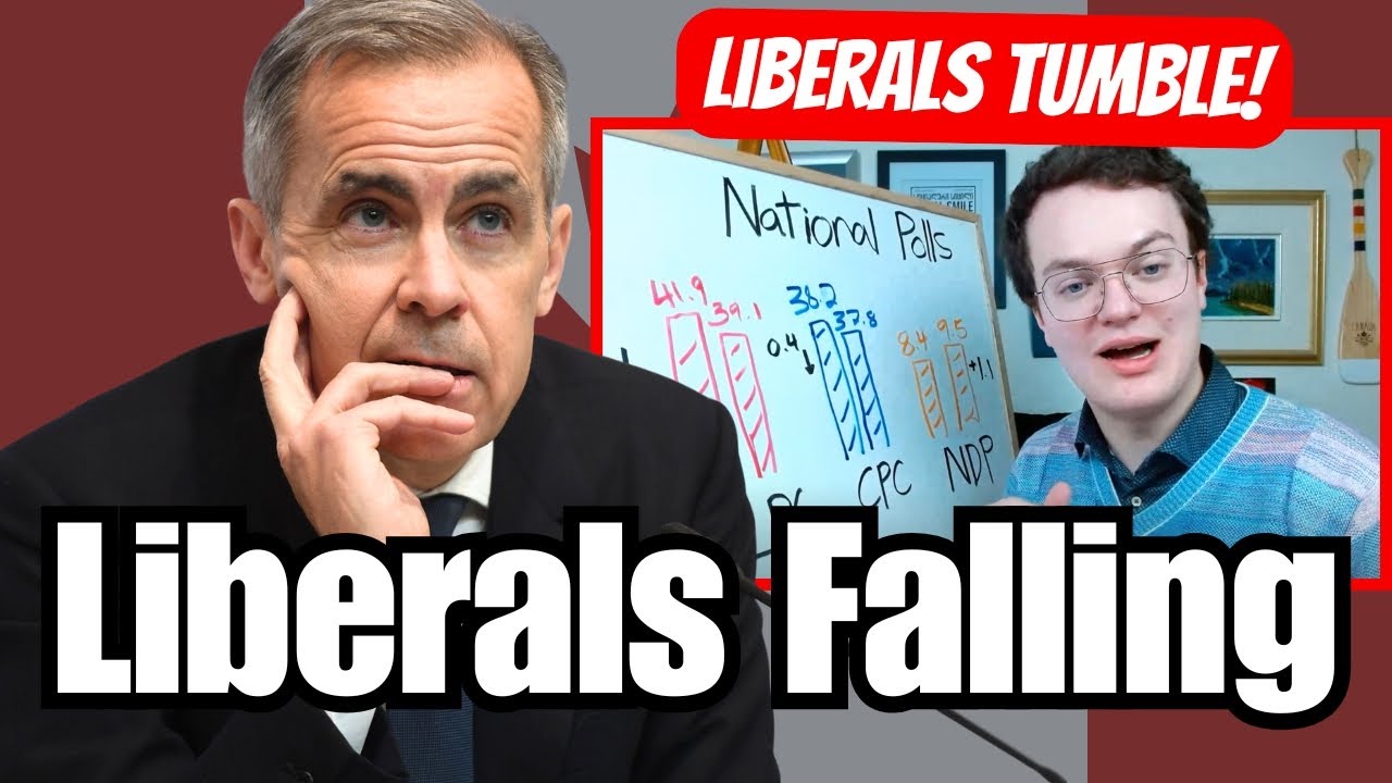 Carney in Trouble - Liberal support is FALLING ahead of 2026 election!
