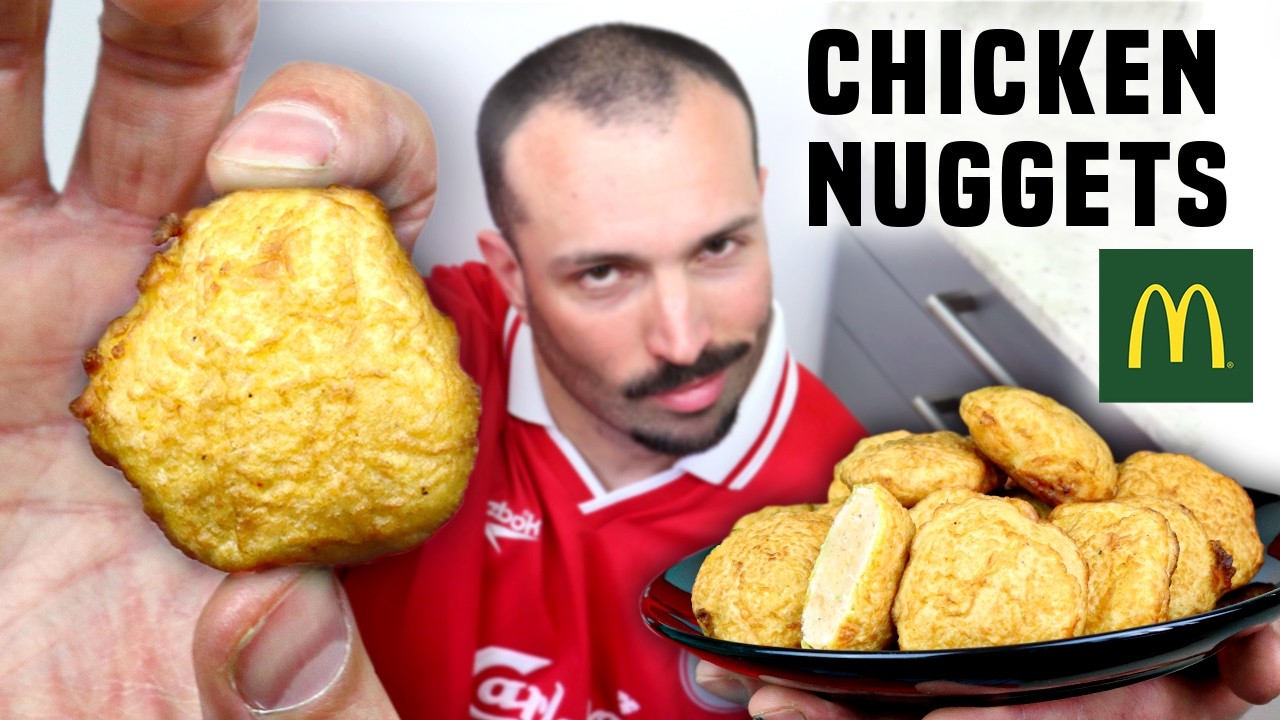 Comment faire des NUGGETS de POULET comme à McDonald's [McDo fait MAISON - CHICKEN McNUGGETS]