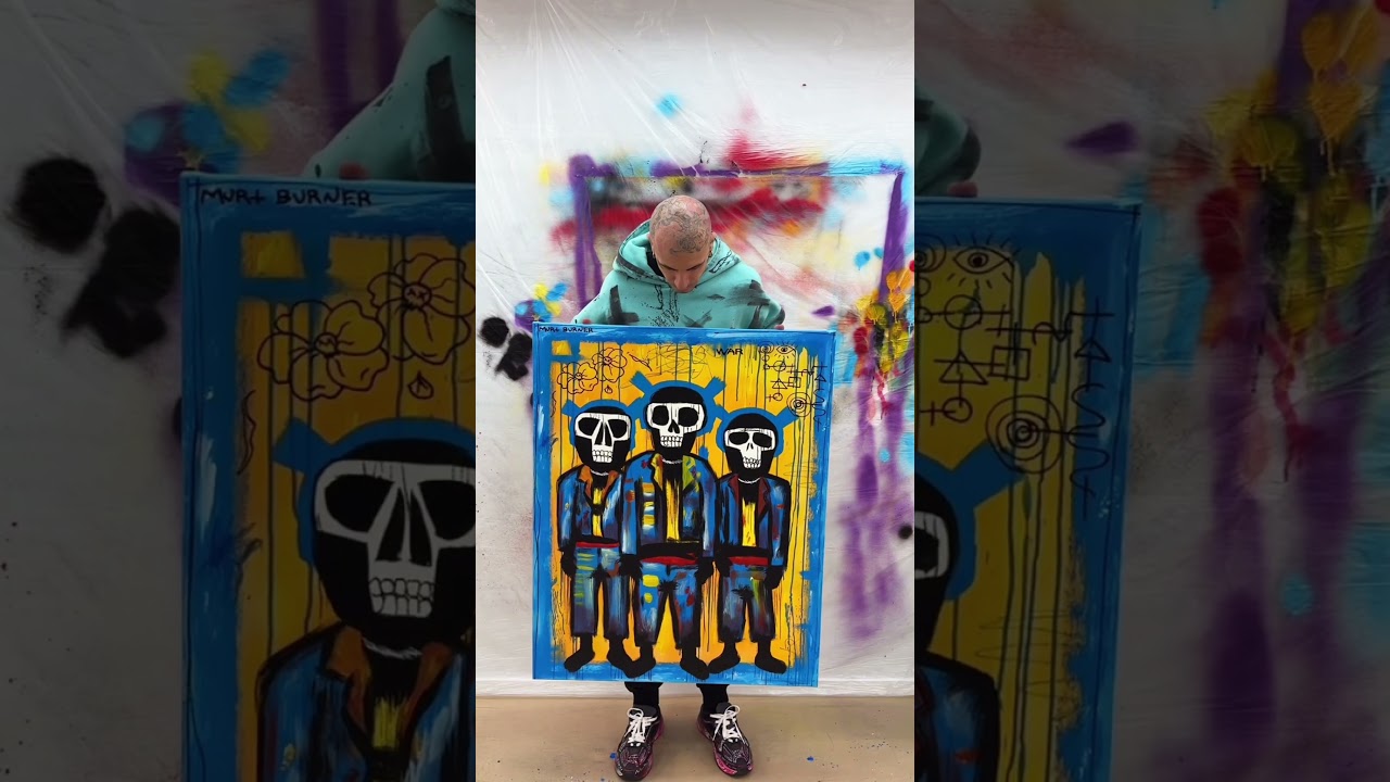 What&rsquo;s ugly to you, speaks to me. #murtburner #art #artist #rawemotion #creativechaos #newartstyle