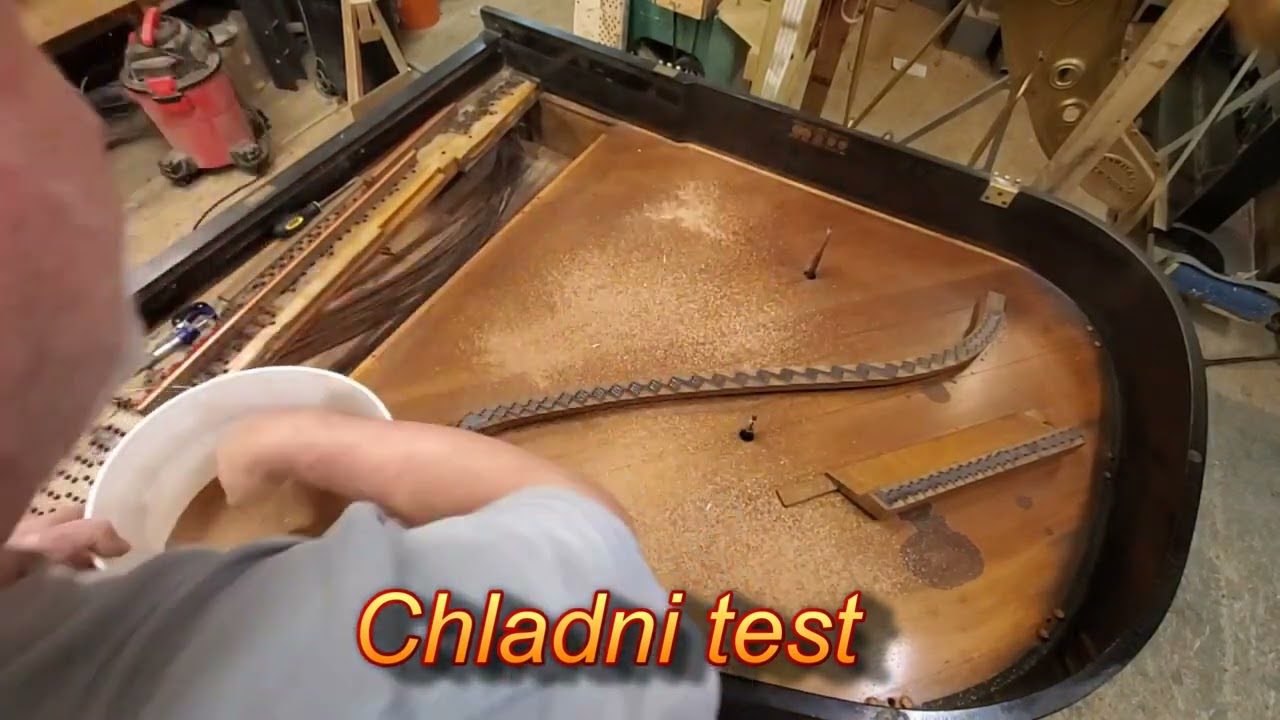 Testing a Baldwin Model E Soundboard