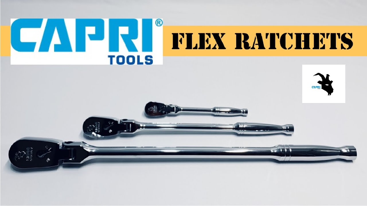 Capri Tools Flex Head Ratchets