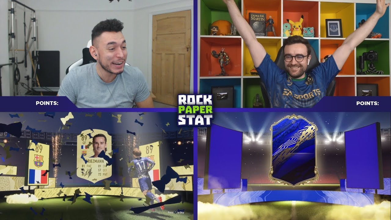 NAH THIS IS TOO MUCH 😱 INSANE TOTY ROCK PAPER STAT vs AJ3 (TOTY PACKS)