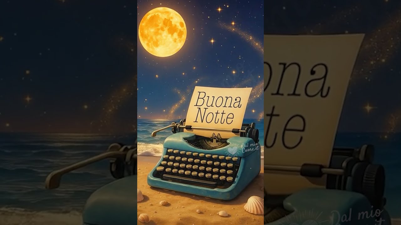 Buonanotte #buonanotte #luna #stelle #goodnight