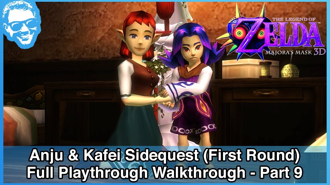 Побочный квест Анджу и Кафей (первый раунд) — Прохождение The Legend of Zelda Majora's Mask 3D — ...