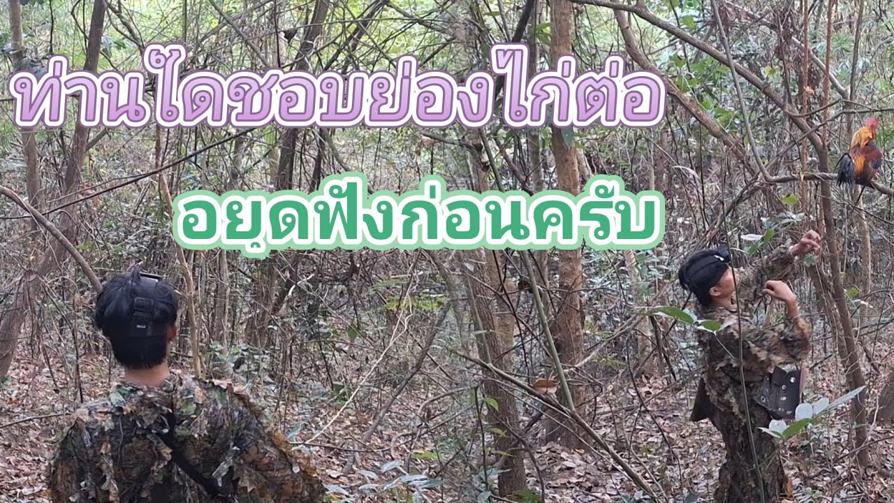 อยุดฟังก่อนหลงพลาด