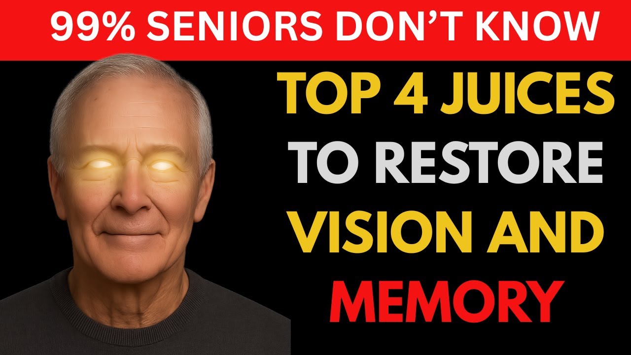 Top 4 juices to Restore vision and Memory While you Sleep