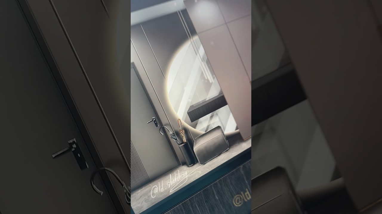 Визуализация интерьера на iPad в технике #sketch #procreate #livehome3d #interiordesign #sketching