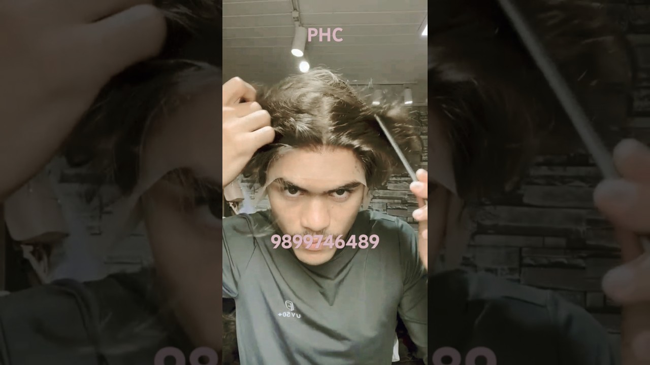 Full Head Wig: Alopecia treatment by Full Cap Hair Patch men by PHC Wigs 