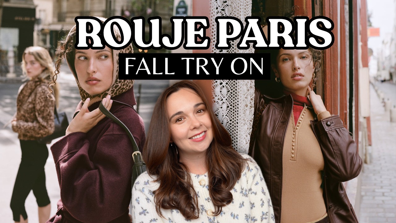 Rouje Paris Fall Try On Haul 🇫🇷❤️