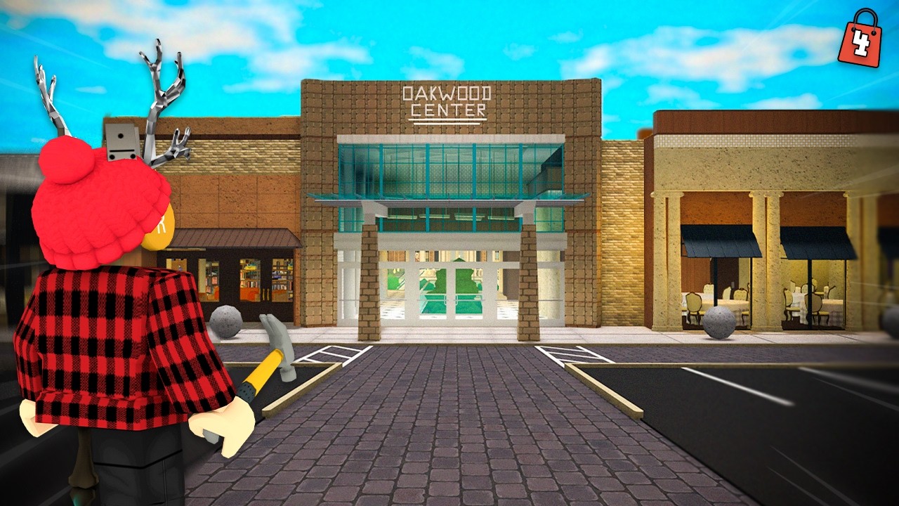 I Built the BIGGEST Mall In Bloxburg!
