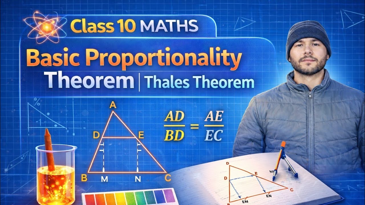 Basic Proportionality Theorem 🔥 | Thales’ Theorem | Class 10 Maths Chapter 6