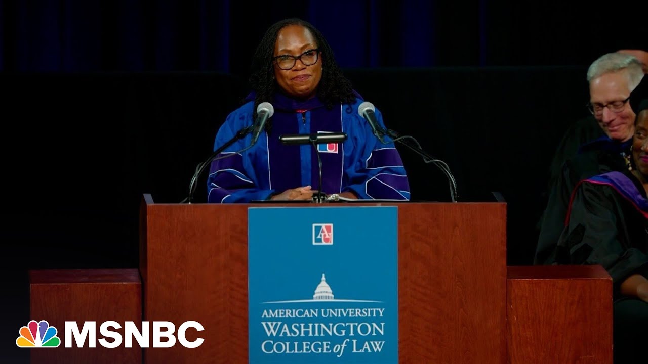 Justice Jackson shares lessons from 'Survivor' with law graduates