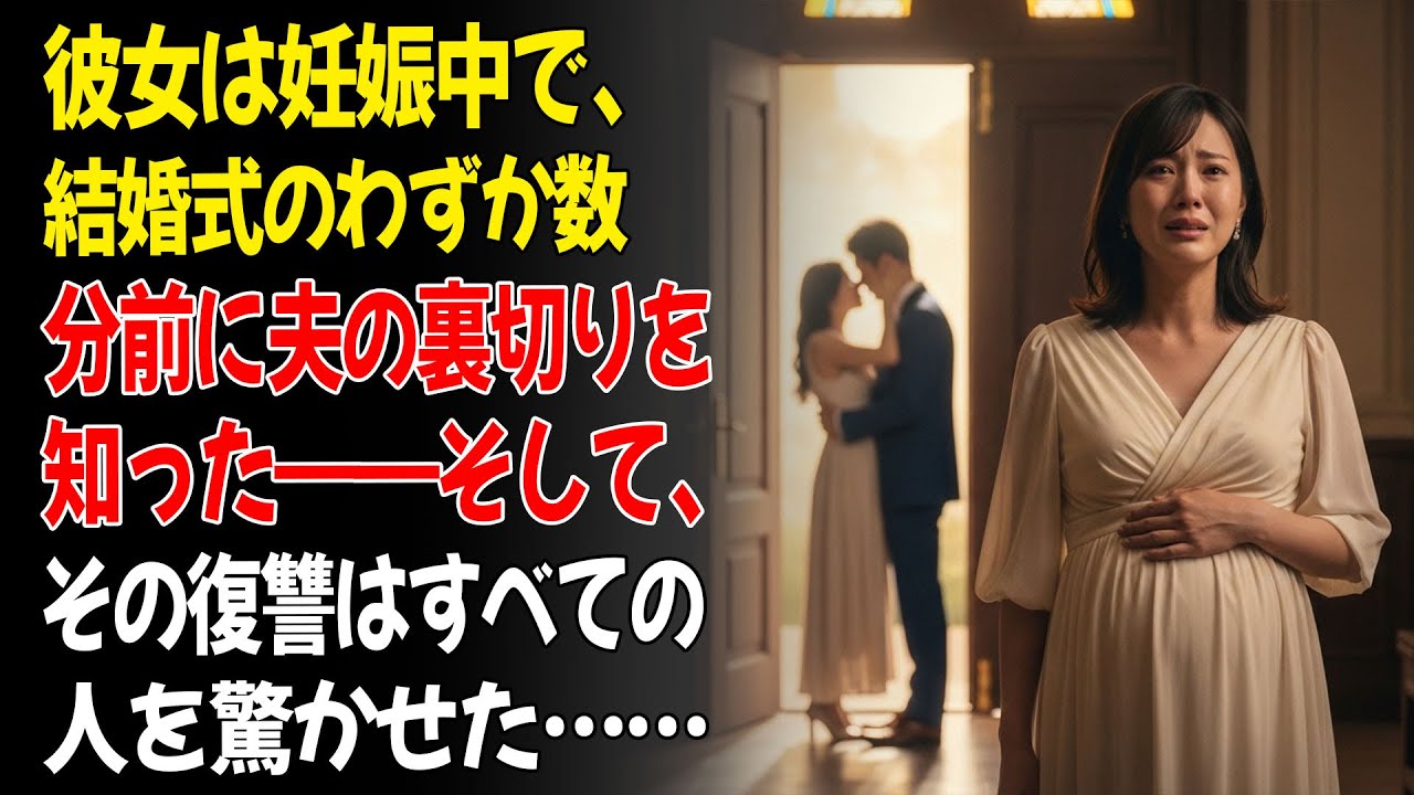 👉 妊娠中の妻は、結婚式のわずか数分前に夫の裏切りを知った――そして彼女の復讐は、すべての人を驚愕させた。😡...ㅣ黄昏恋ㅣ老後の物語ㅣ再婚