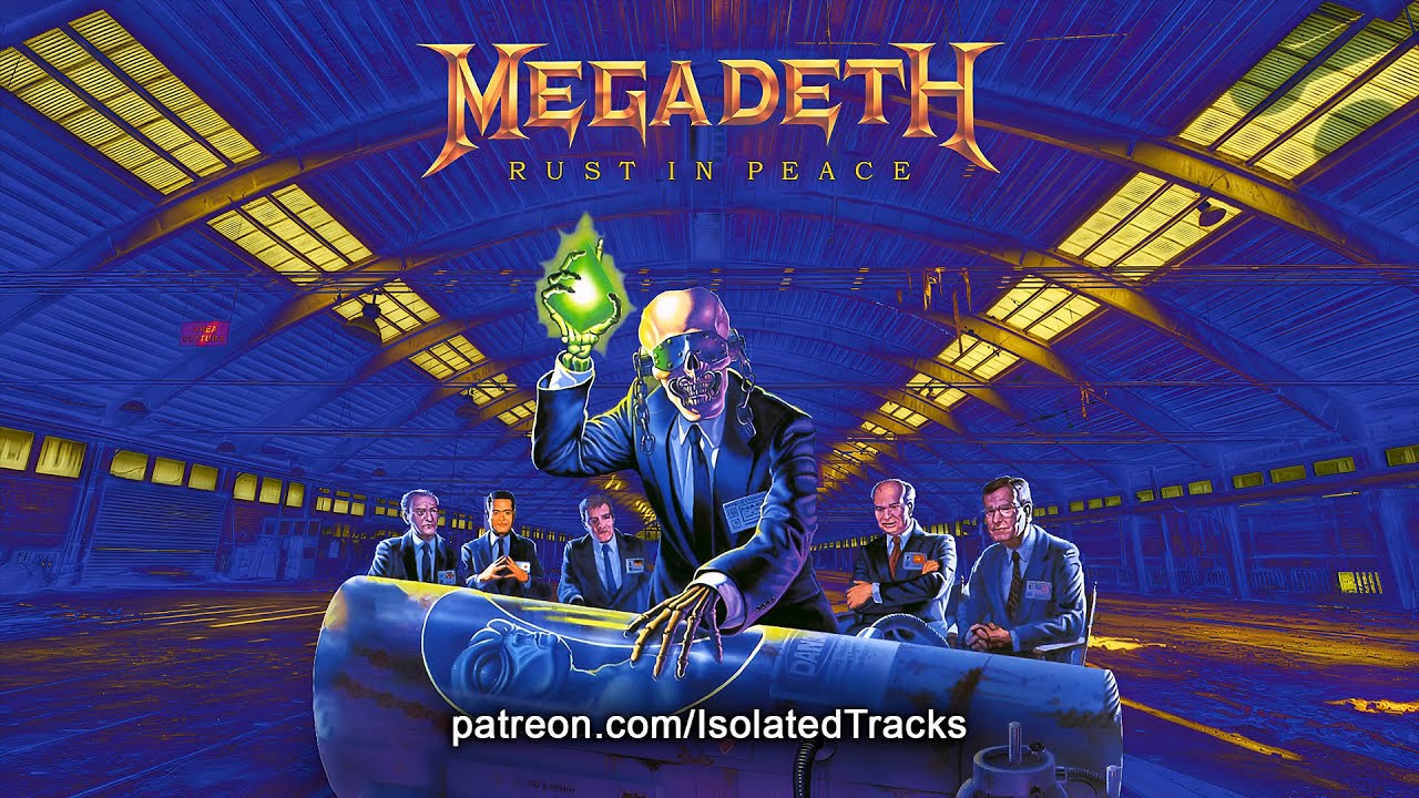 Megadeth - Tornado of Souls (Drums & Bass Only)