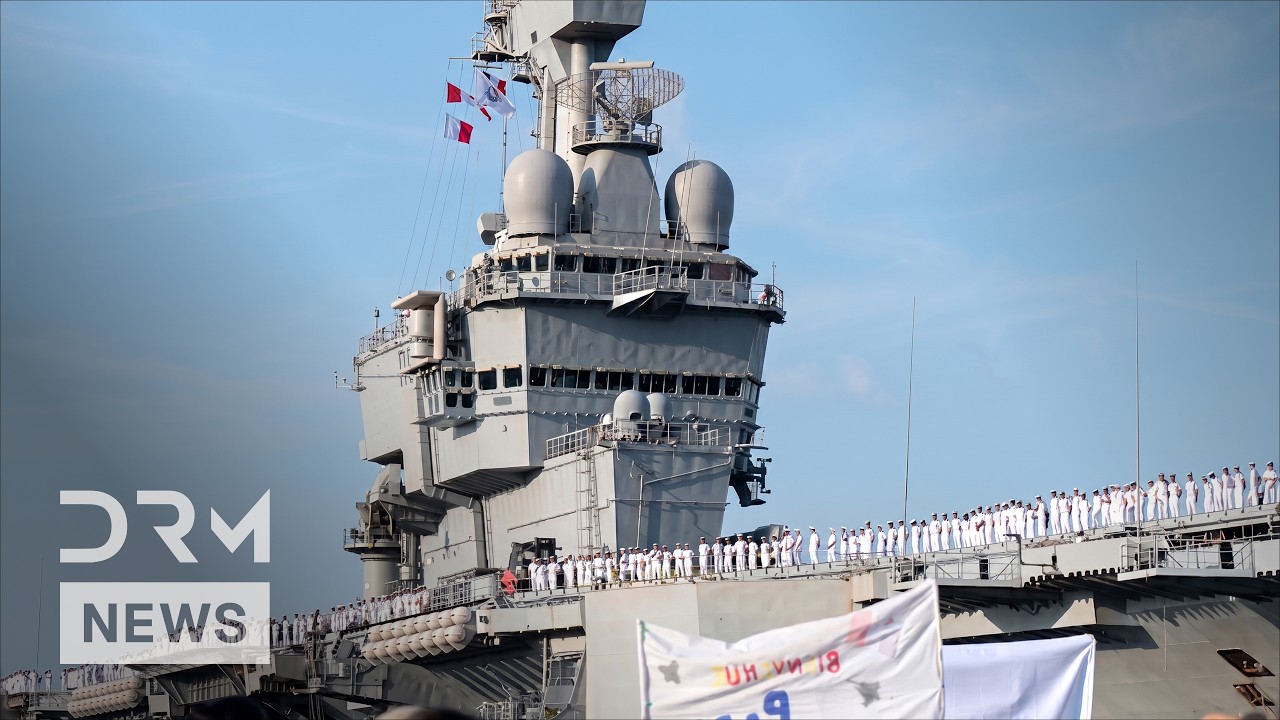 French Aircraft Carrier Charles de Gaulle Returns Home After 5-Month Mission | DRM News | AH1C